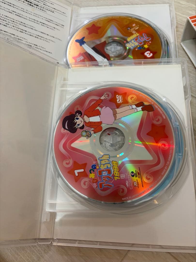 廃盤DVD ひみつのアッコちゃん 第三期(1998)コンパクトBOX1