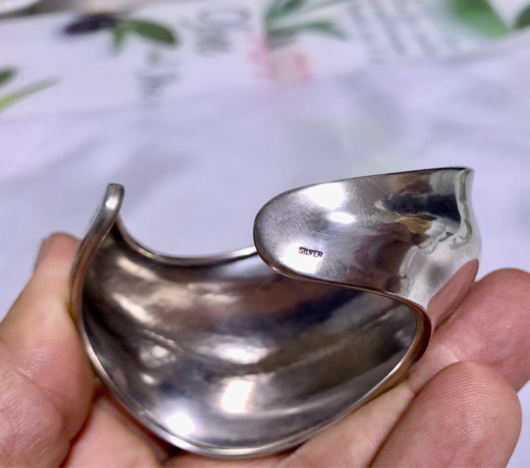 Robert Lee morris スターリングシルバーのカフブレスレット