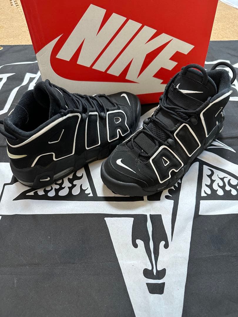 NIKE AIR MORE UPTEMPO ブラック26.5