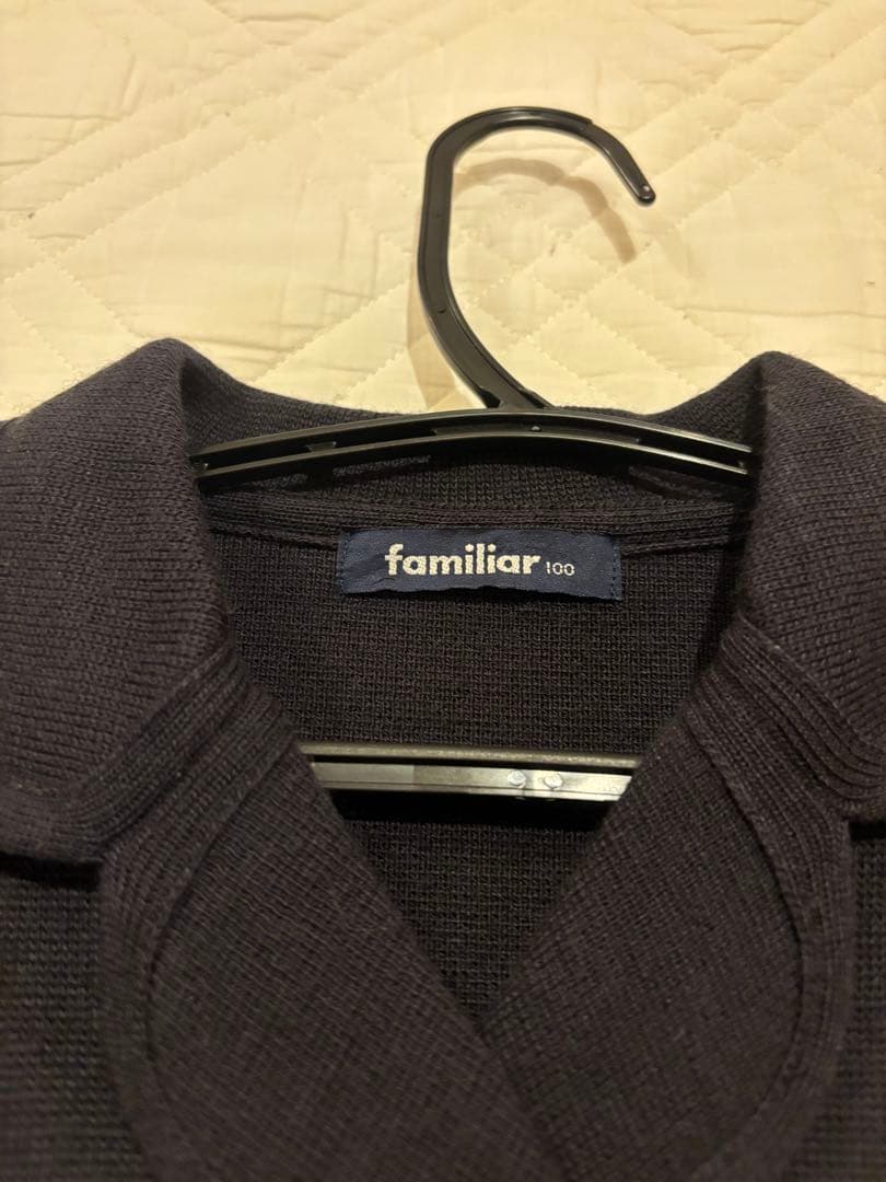 ✨1回着用✨【ファミリア】　フォーマル衣装　100㎝