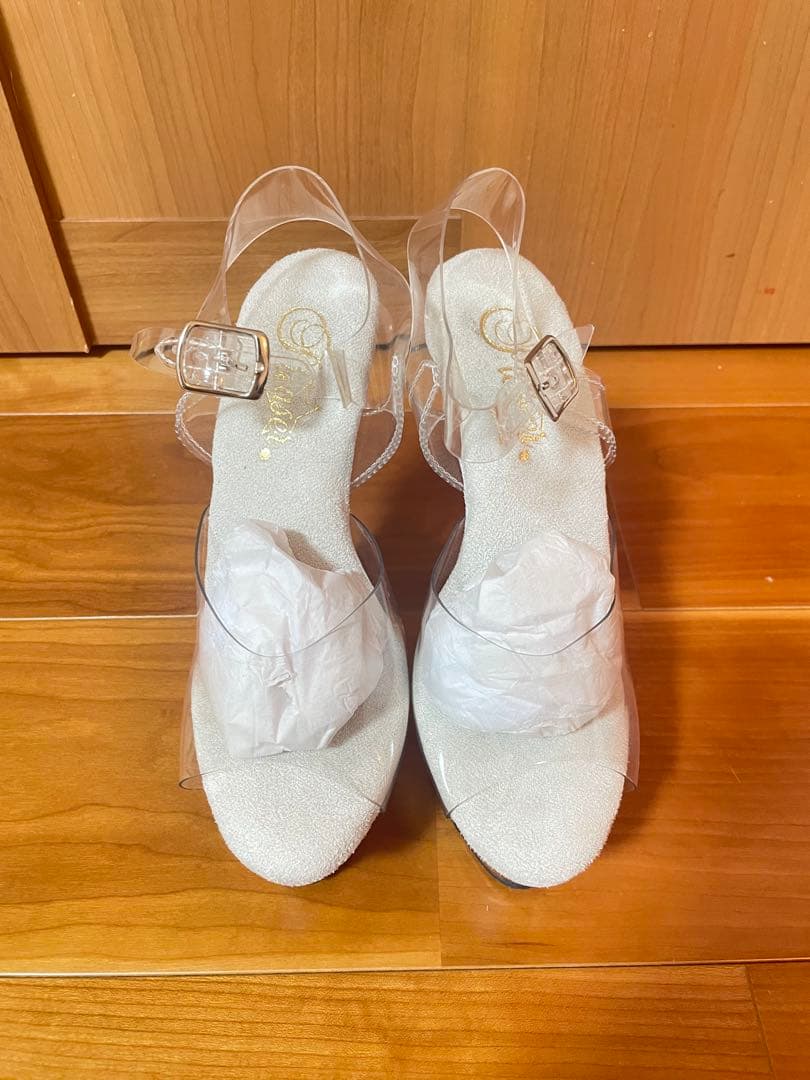 クリアヒール　クリアハイヒール