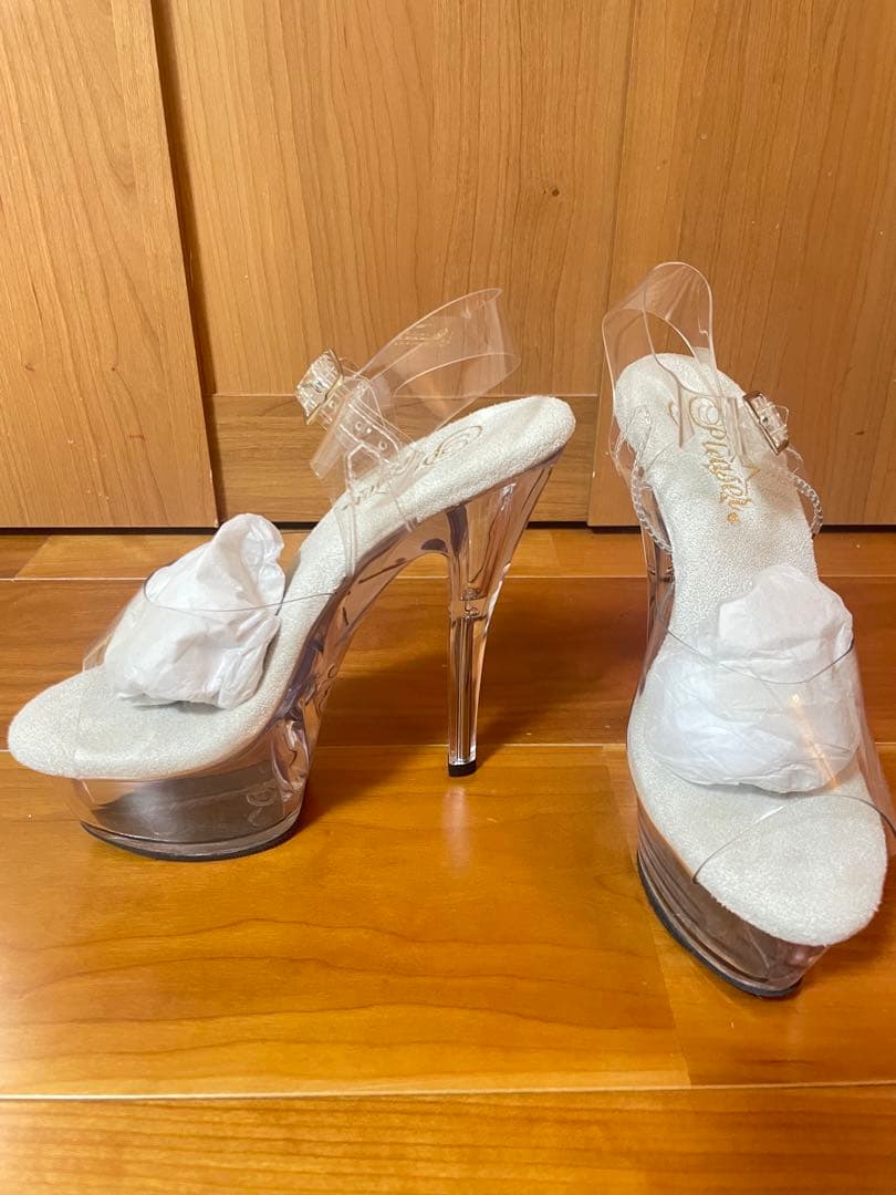 クリアヒール　クリアハイヒール