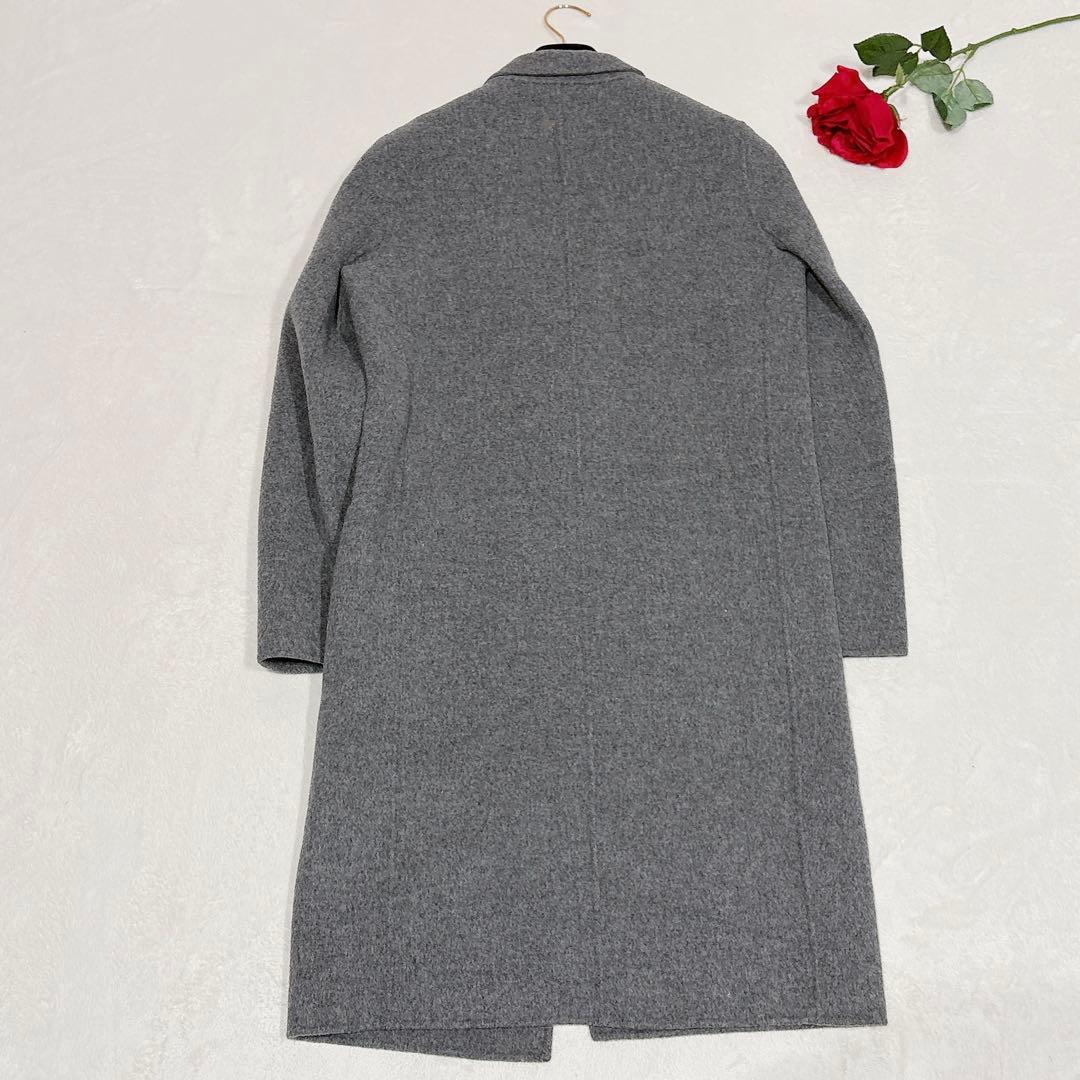 未使用✨ Theory セオリー カシミヤ　ウール チェスターコート グレー
