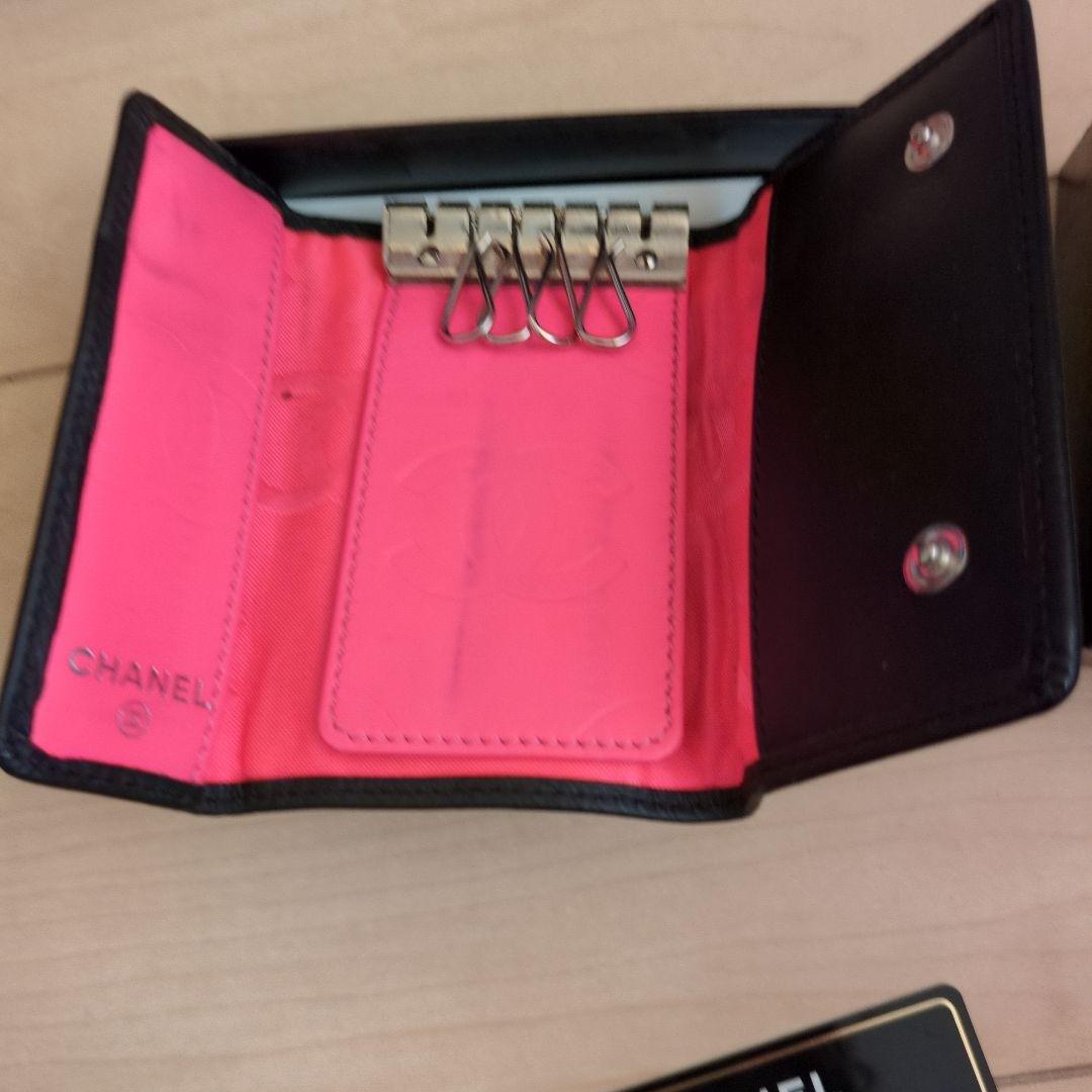 C*乃様 CHANEL キーケース ブラック