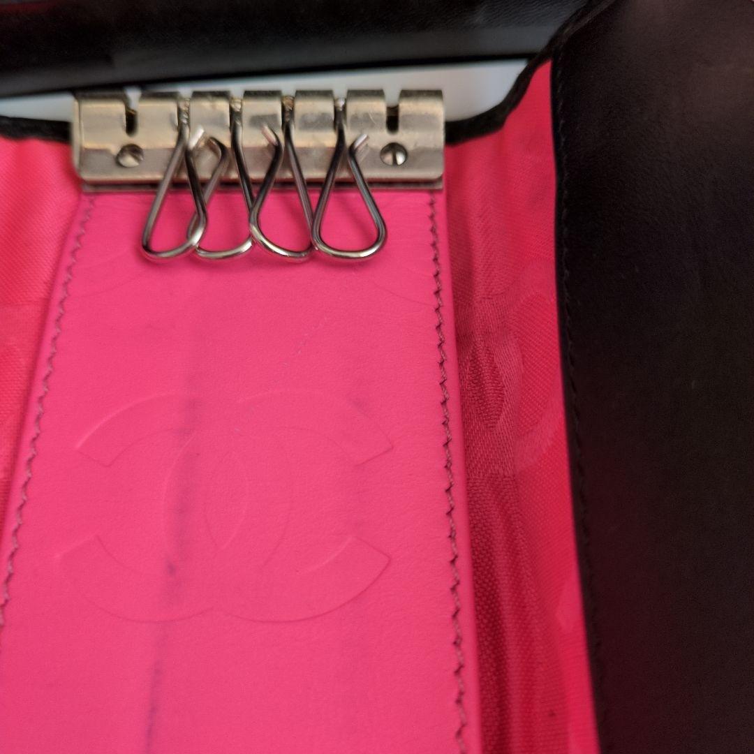 C*乃様 CHANEL キーケース ブラック