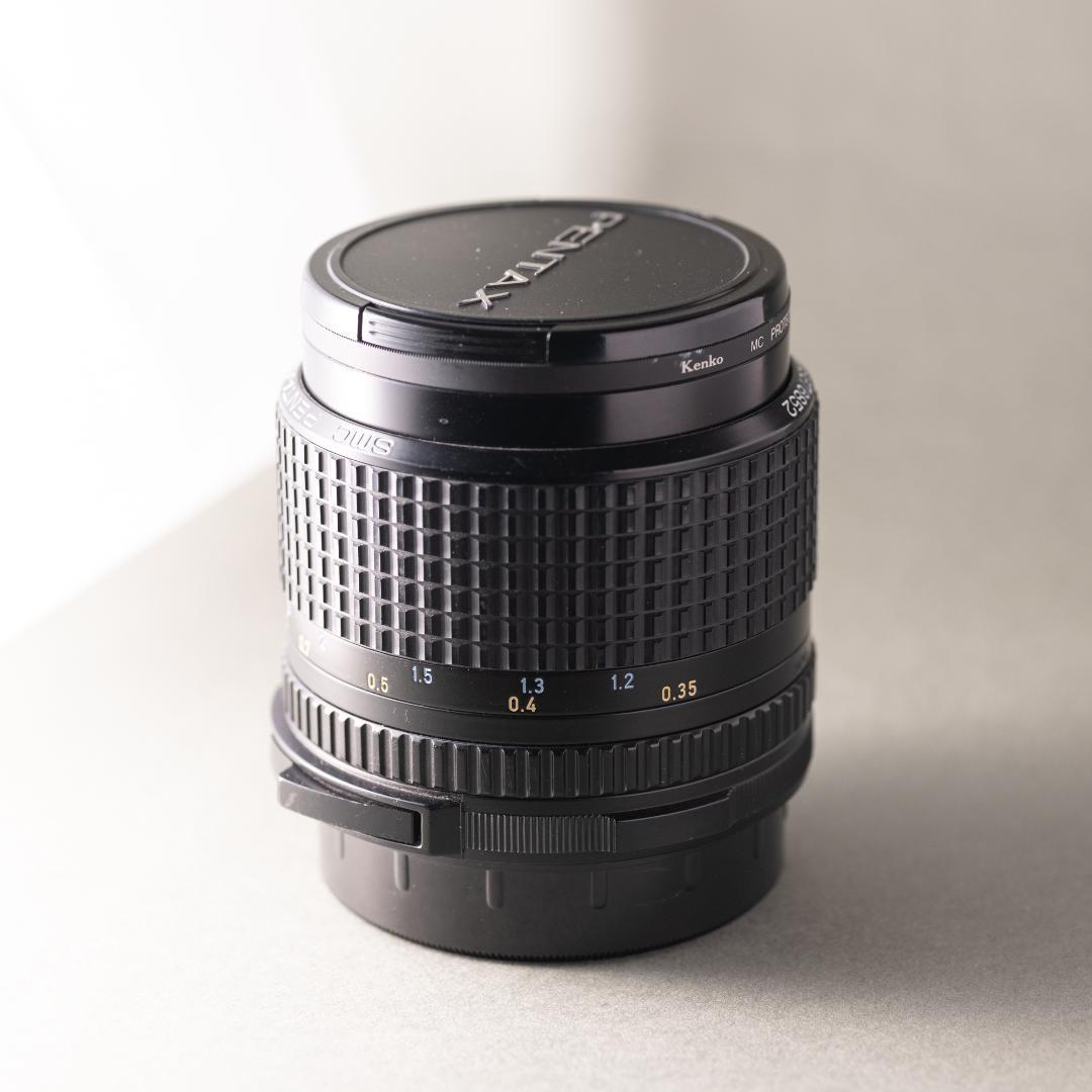 【良品】フード付きsmc PENTAX67 55mm F4 （広角）