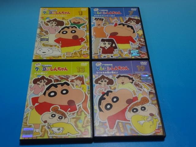 DVD クレヨンしんちゃん 第8シリーズ 24巻 全巻 レンタル ケース付き