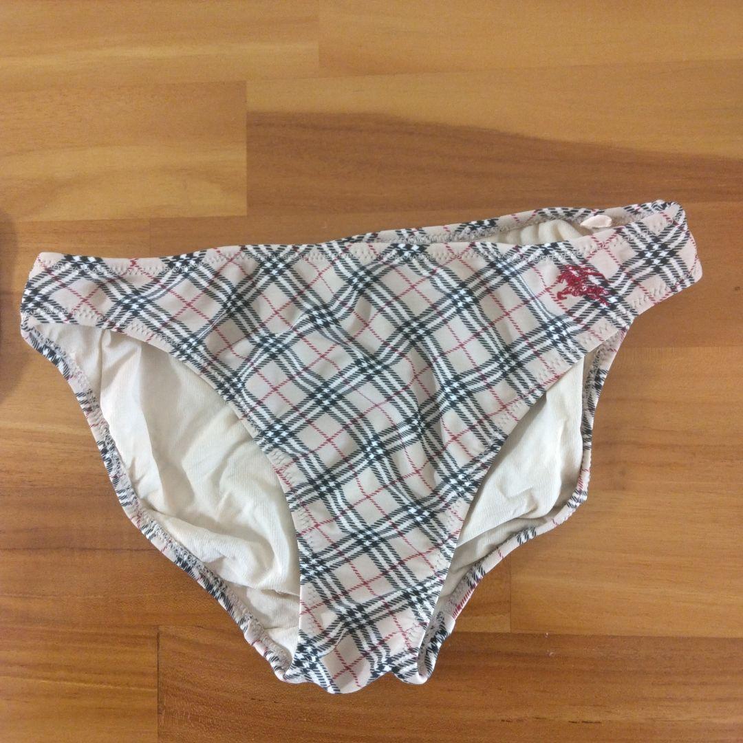 BURBERRY　チェック柄セパレート水着