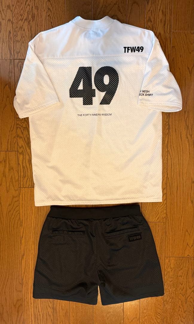 【美品】TFW49 ゴルフ 上下 セットアップ