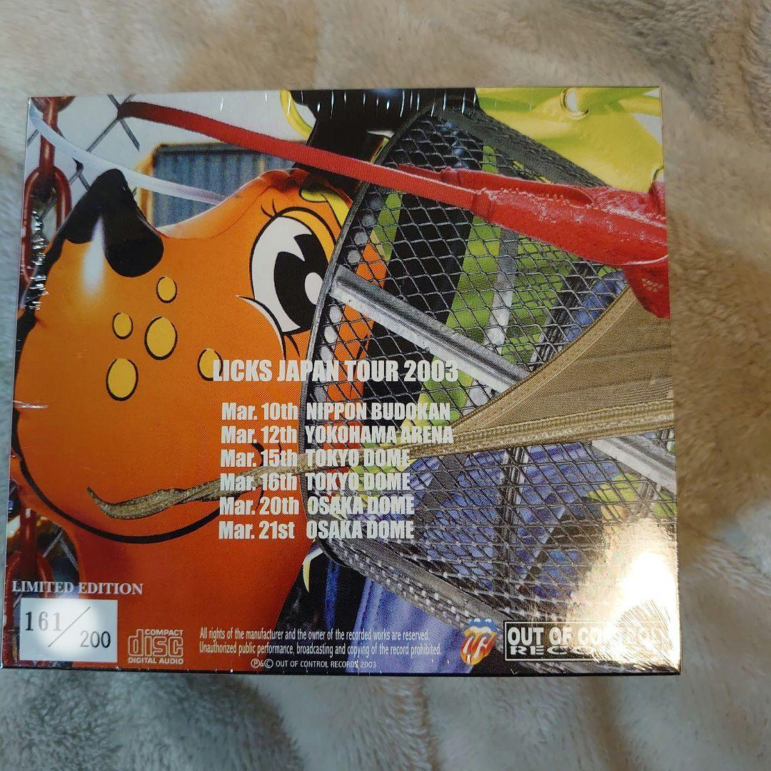 ザローリングストーンズ LICKS 日本ツアー 2003 BOX 【新品未開封】