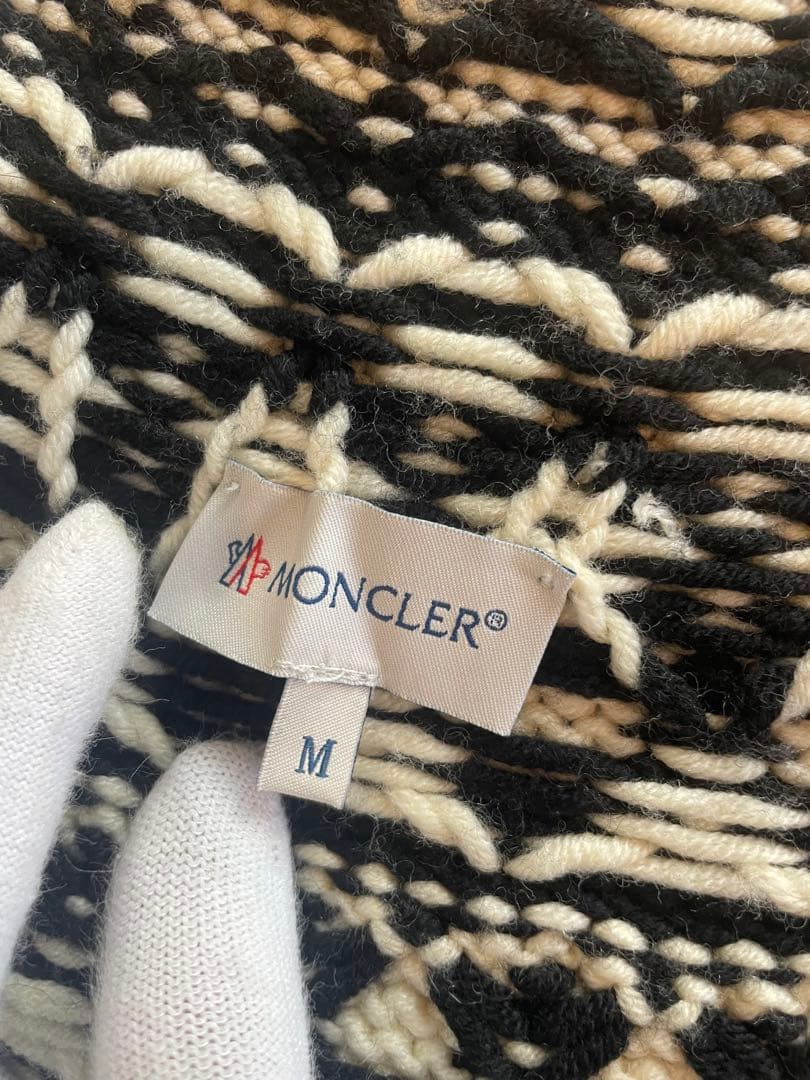 MONCLER モンクレール ニット ポンチョ 羊毛100％ レディース