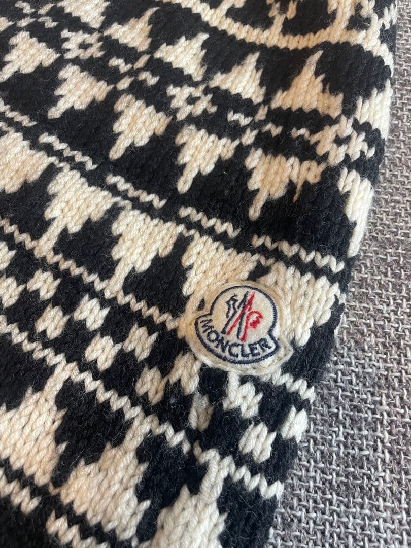 MONCLER モンクレール ニット ポンチョ 羊毛100％ レディース