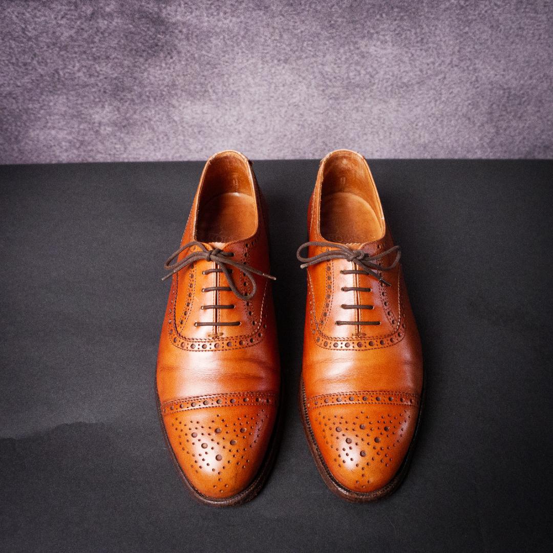 タイムセール　Crockett&Jones クロケット&ジョーンズ　セミブローグ