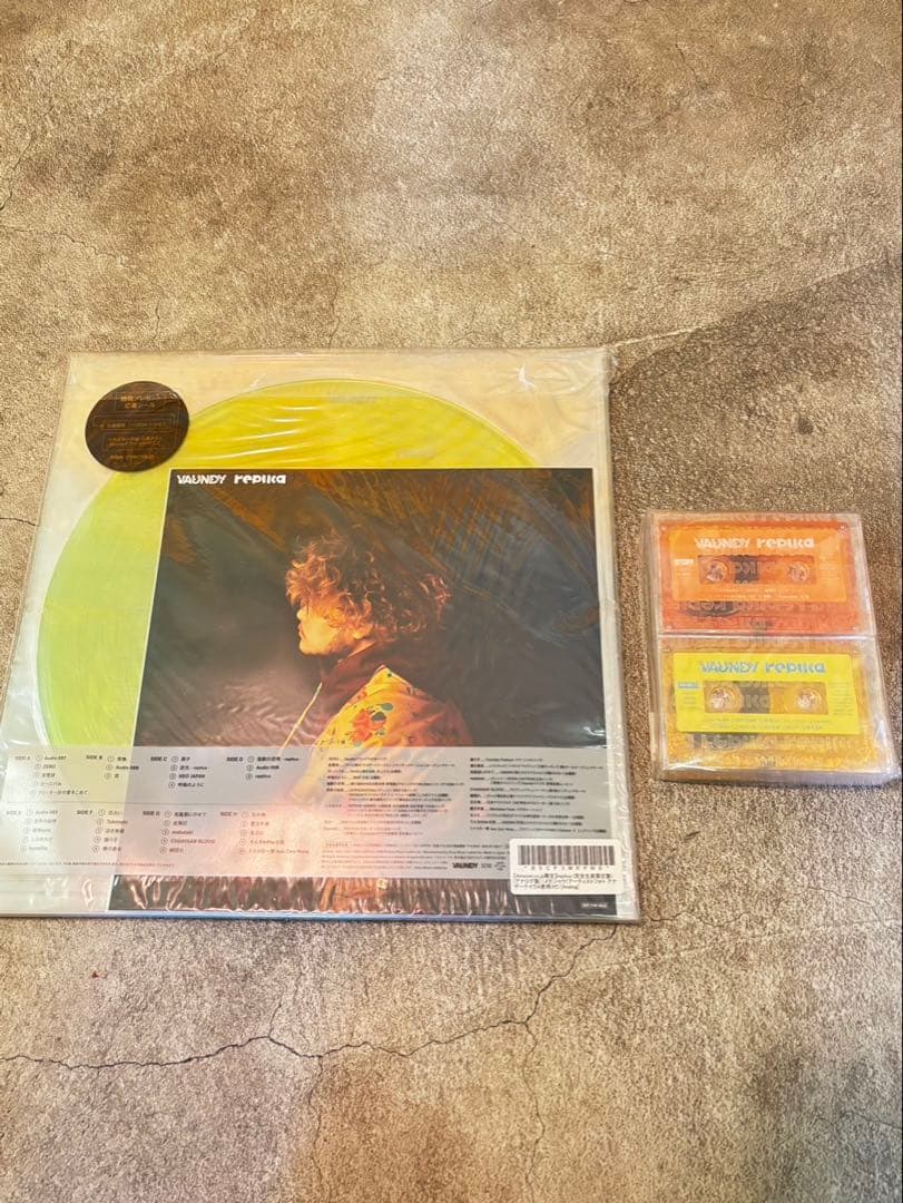 vaundy バウンディ　レコード　テープ