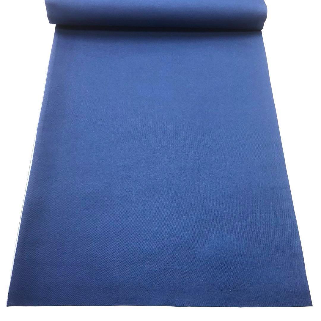 MO-3337 京袋帯 洗える帯 麻の葉模様 水色