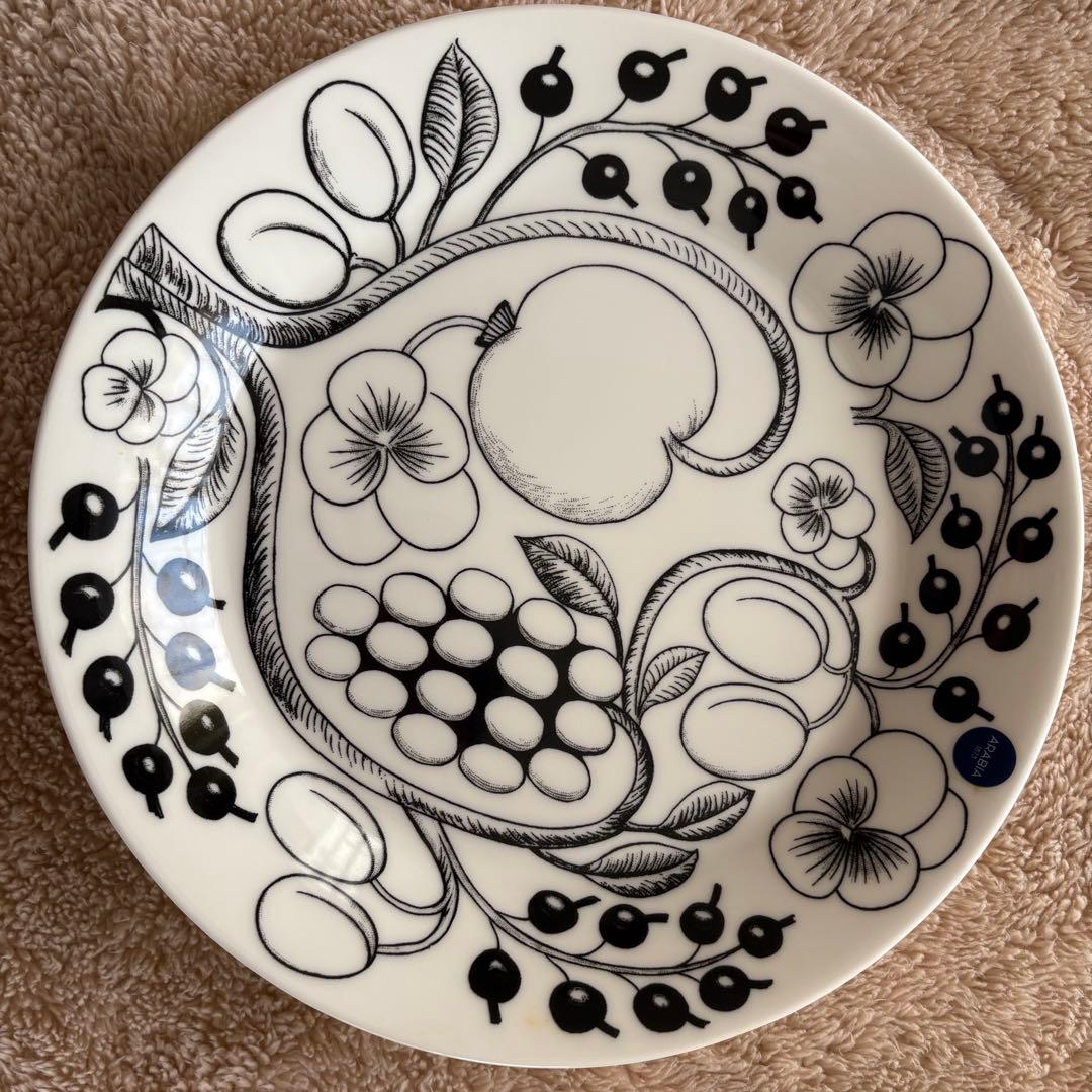 アラビア ブラックパラティッシプレート26