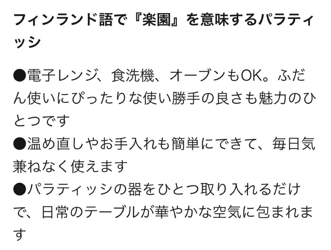 アラビア ブラックパラティッシプレート26