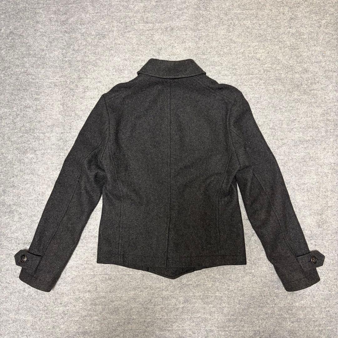 PPFM ナポレオンジャケット 銀ボタン ウール グレー M Y2K