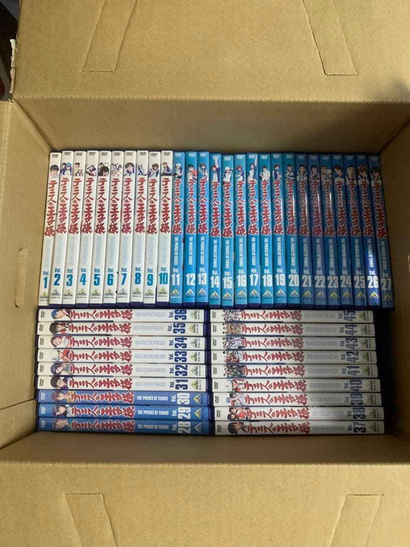 DVD テニスの王子様 テニプリ 全巻セット 全45巻