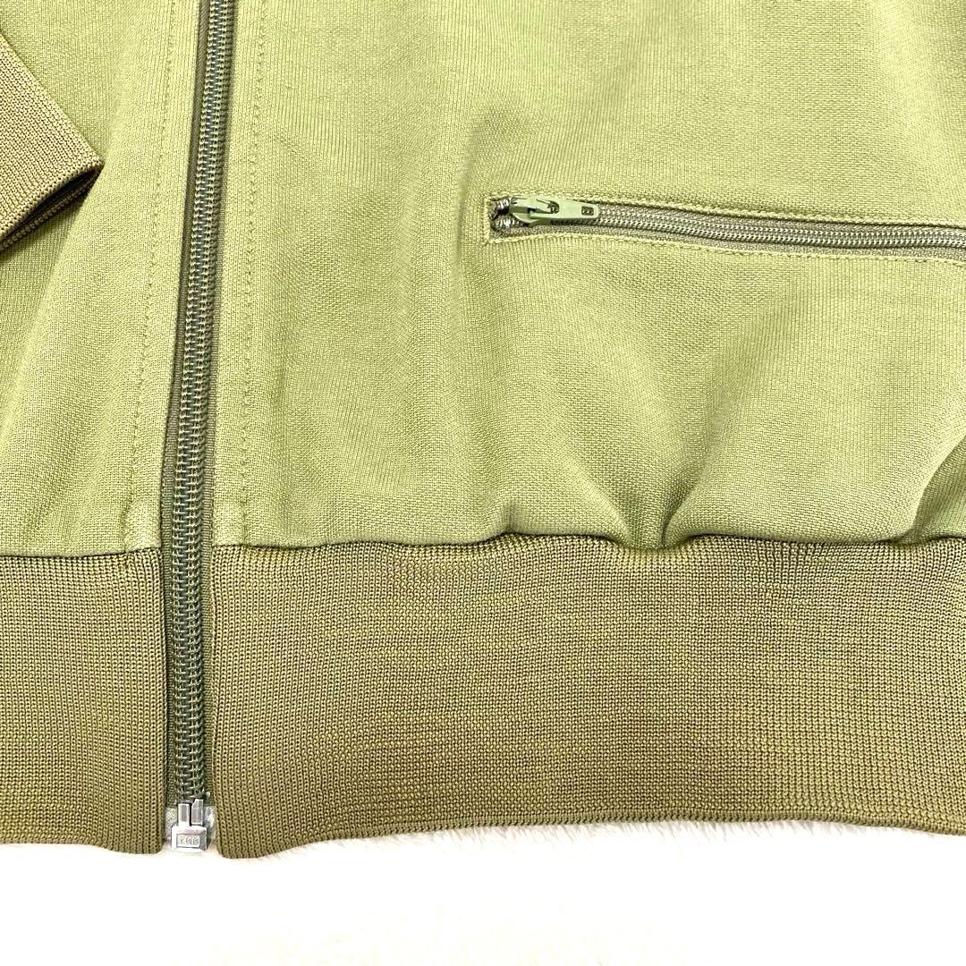 adidasトラックジャケット90sトラックジャケット刺繍カーキvintage