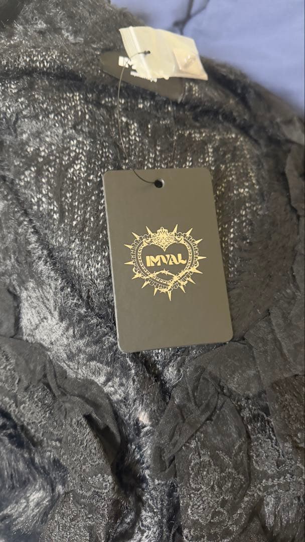 新品 IMVAL QOOZA カーディガン Shaggy Cardigan