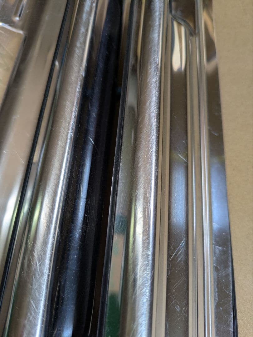 ダイハツ　ミラジーノ　ミラ　L700S　メッキ　スカッフプレート　1台分