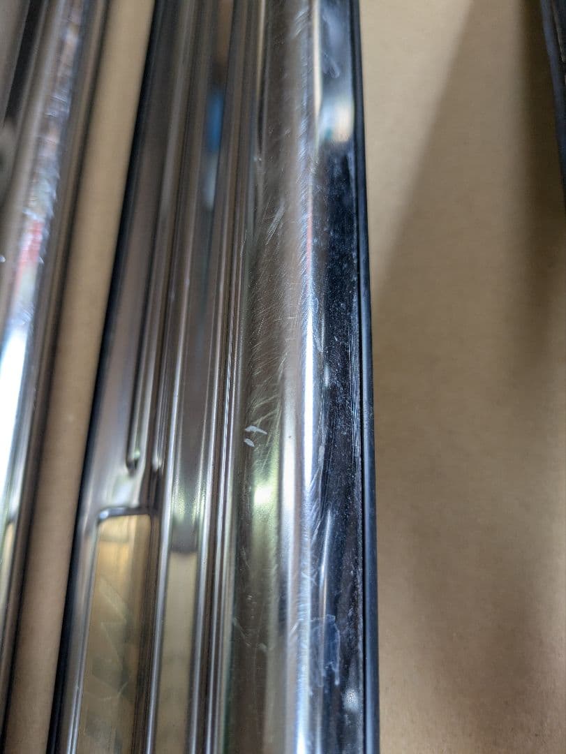 ダイハツ　ミラジーノ　ミラ　L700S　メッキ　スカッフプレート　1台分