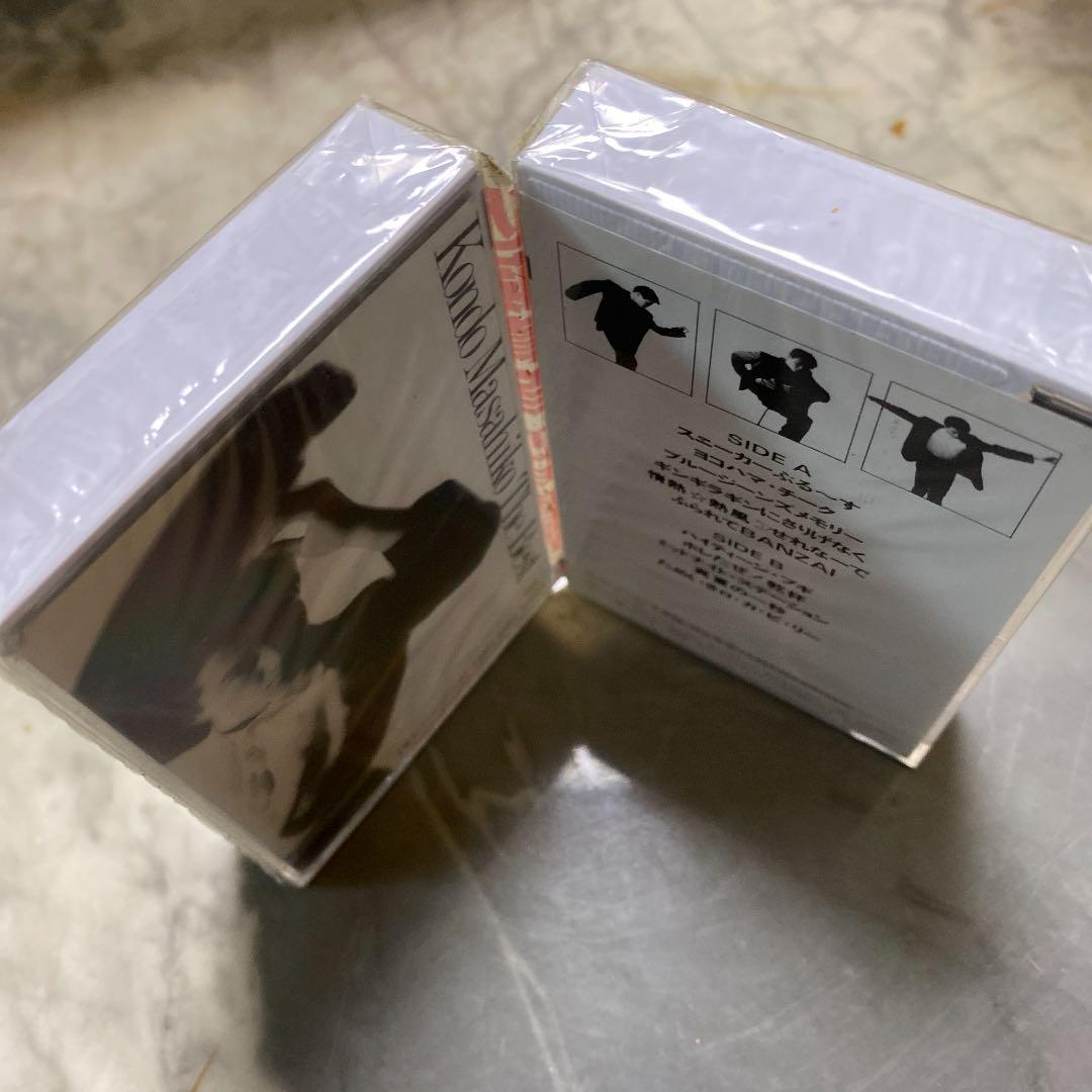 新品　絶版　近藤真彦　THE BESTカセットテープ