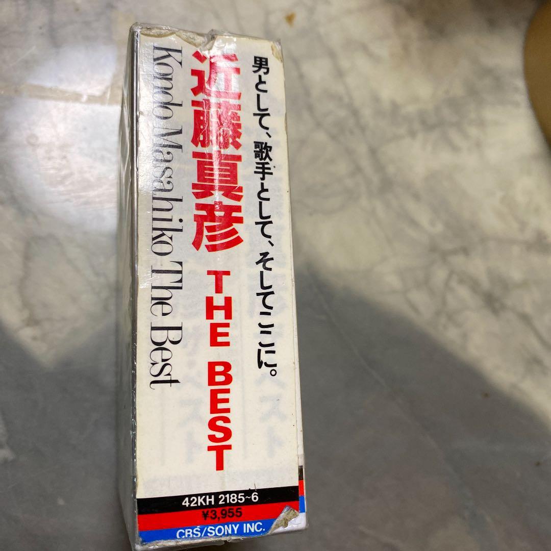 新品　絶版　近藤真彦　THE BESTカセットテープ