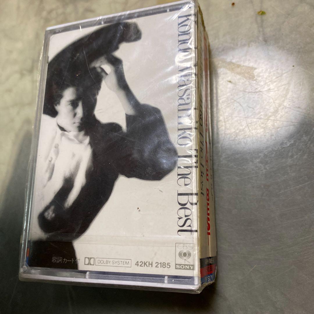 新品　絶版　近藤真彦　THE BESTカセットテープ