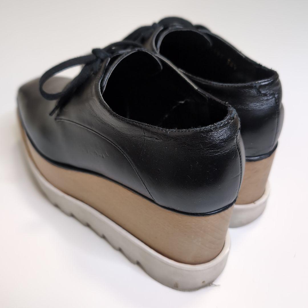 名品✨ステラマッカートニー エリス シューズ ブラック 36 1/2 厚底