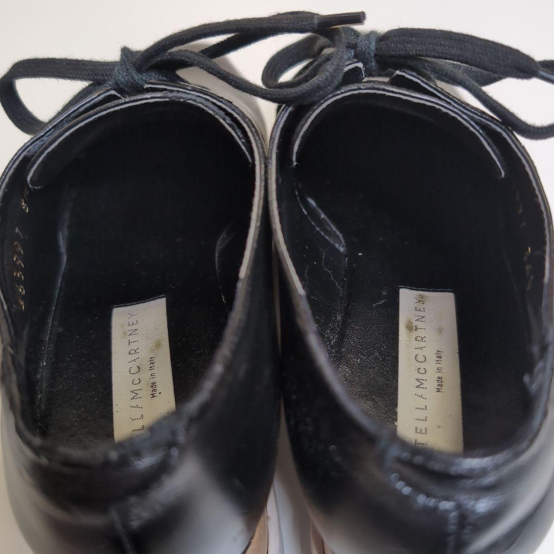名品✨ステラマッカートニー エリス シューズ ブラック 36 1/2 厚底
