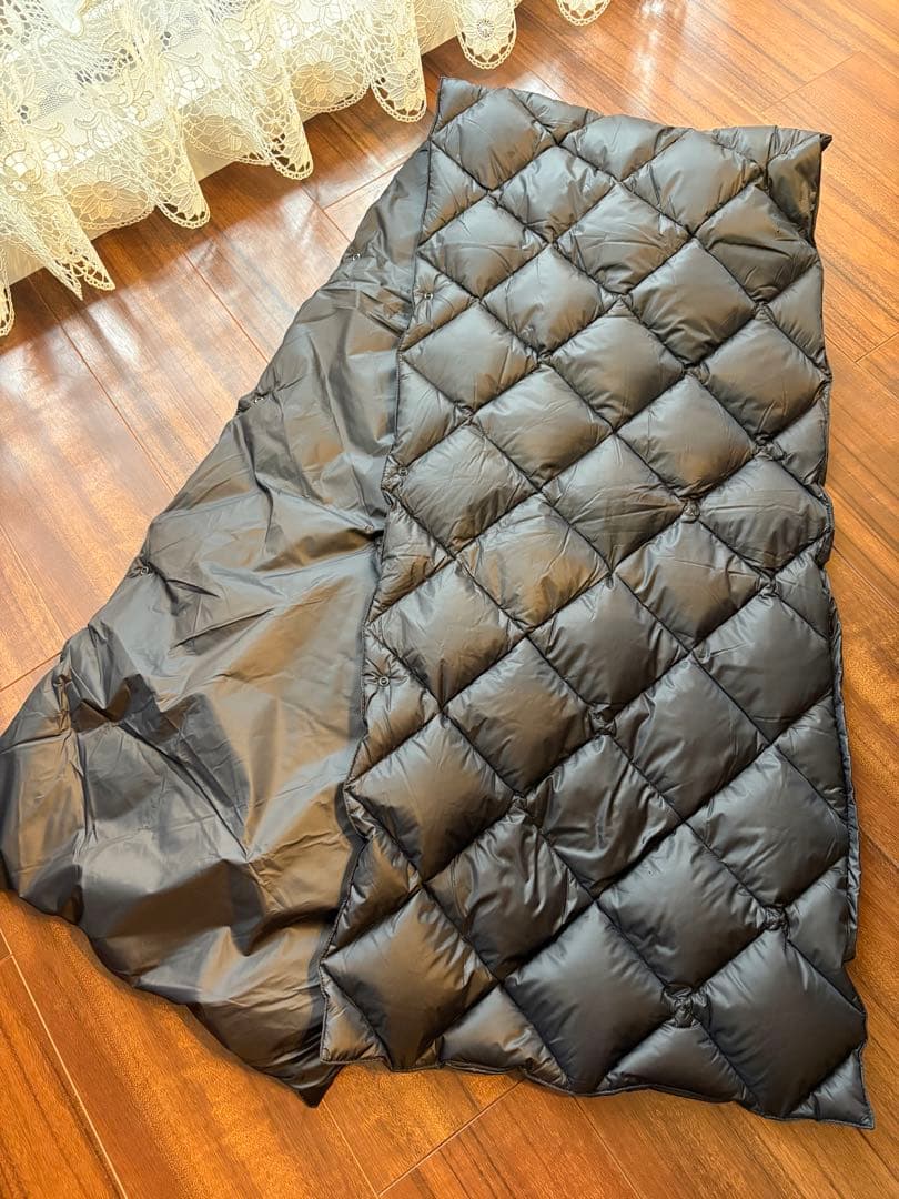 週末セール　新品未使用　NOLLEY'S TAION/ダウンストール　ブラック