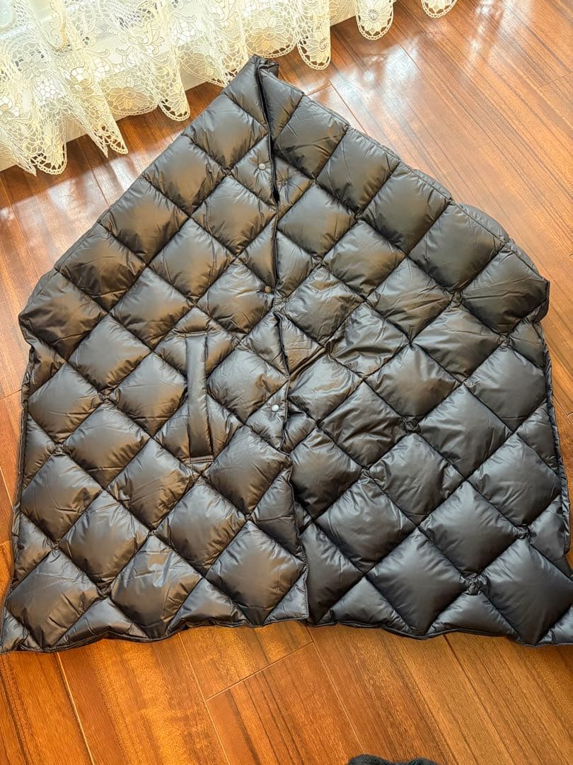 週末セール　新品未使用　NOLLEY'S TAION/ダウンストール　ブラック