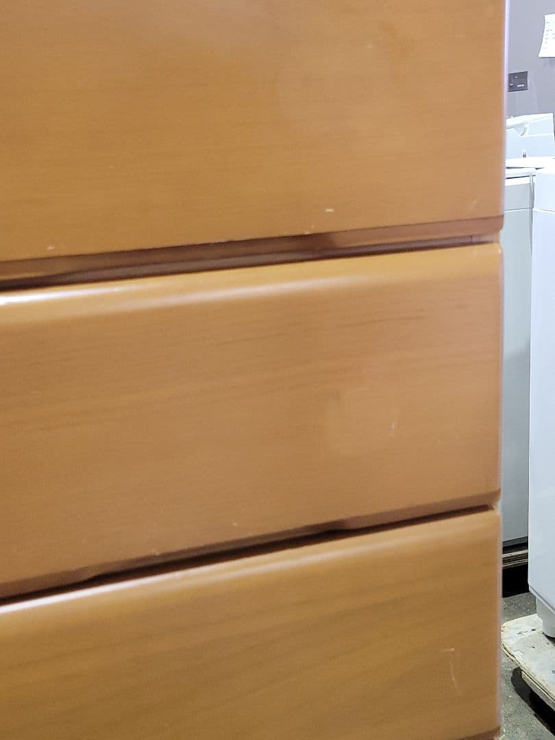 NITORI ニトリ 8段 ハイチェスト ペルレ80 LBR ナチュラルカラー