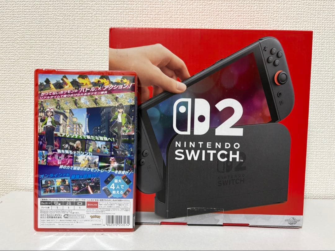 【最終値下げ】ニンテンドースイッチ2➕ポケモン新品カセット
