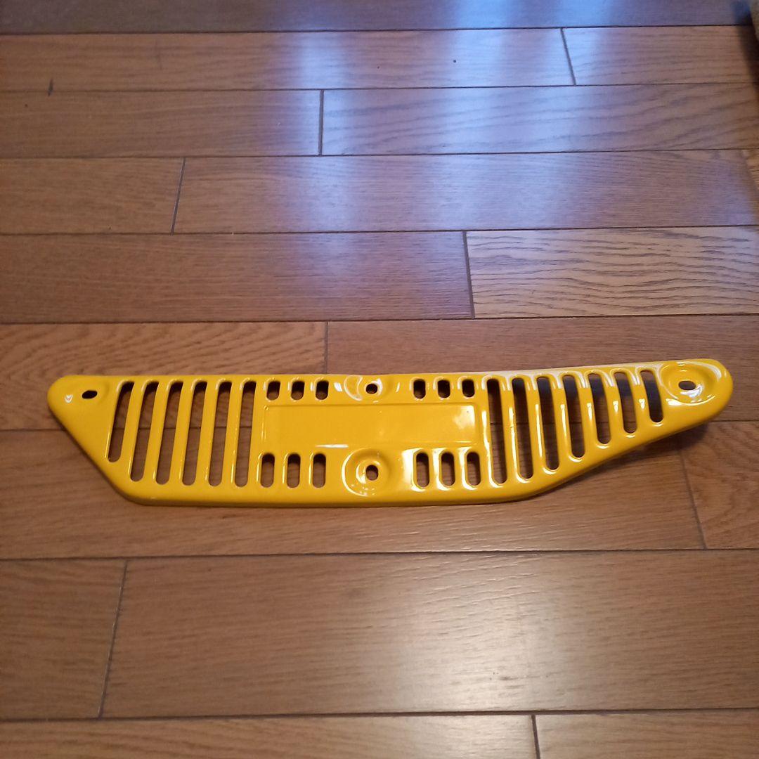 【正規品　純正】ヤマハTY125　純正マフラーガード　黄色