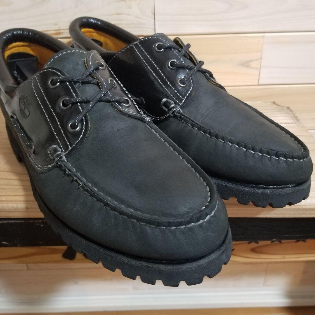 美品　Timberland ティンバーランド 3eye スリーアイ 28.0　黒