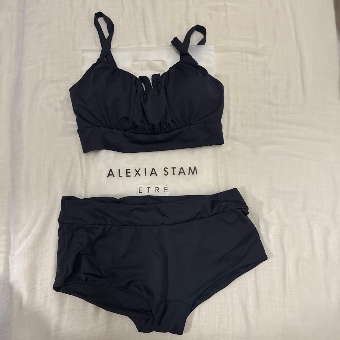 水着・ラッシュガード back ribbon bikini swimwear Kurogoma