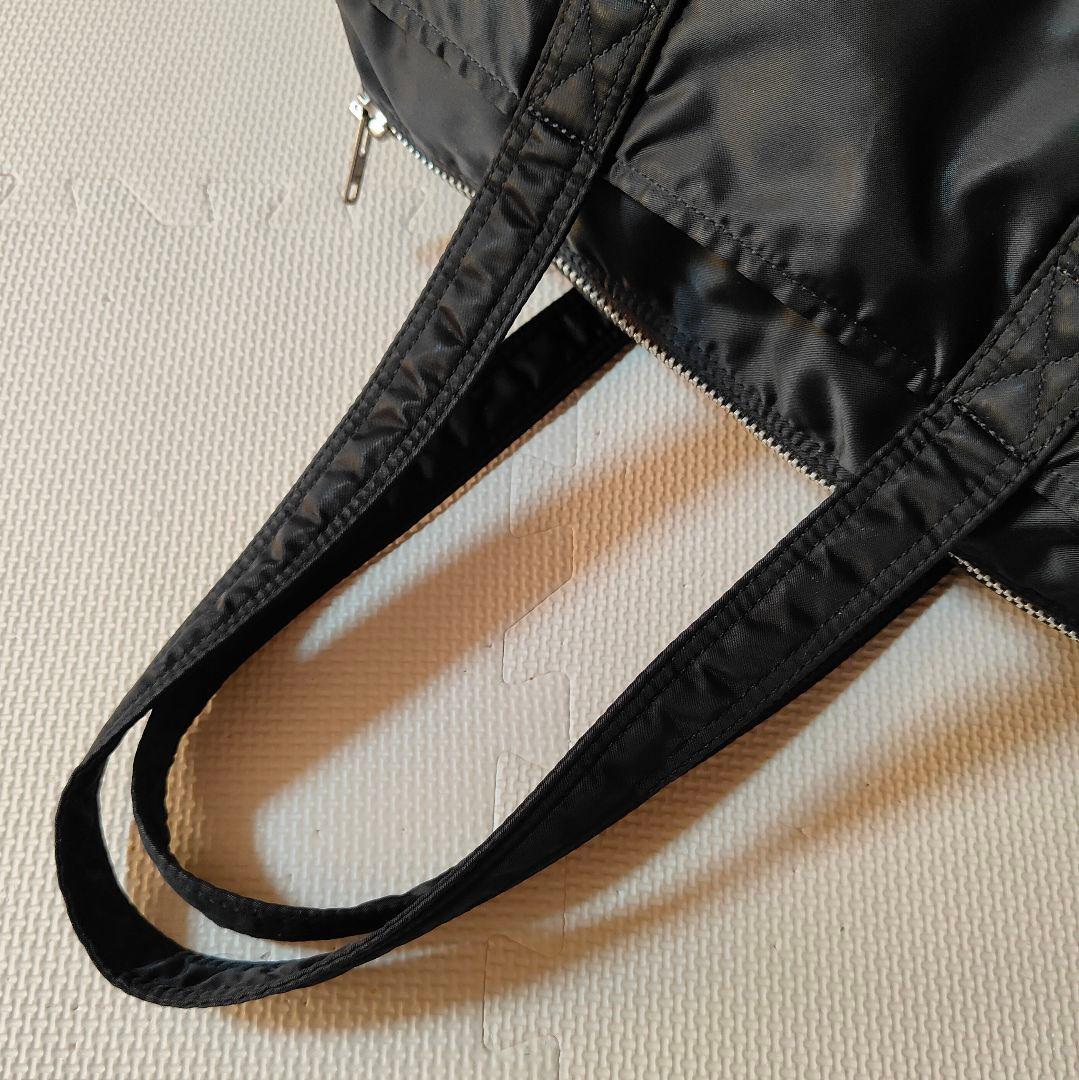PORTER タンカー ドラムバッグ ミニボストン　ナイロン　黒　ブラック