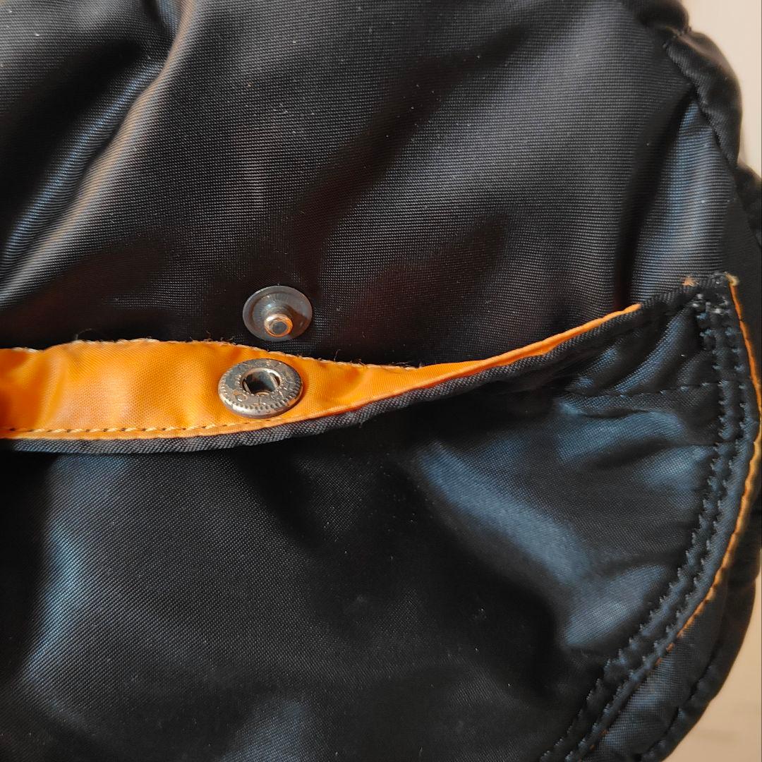 PORTER タンカー ドラムバッグ ミニボストン　ナイロン　黒　ブラック