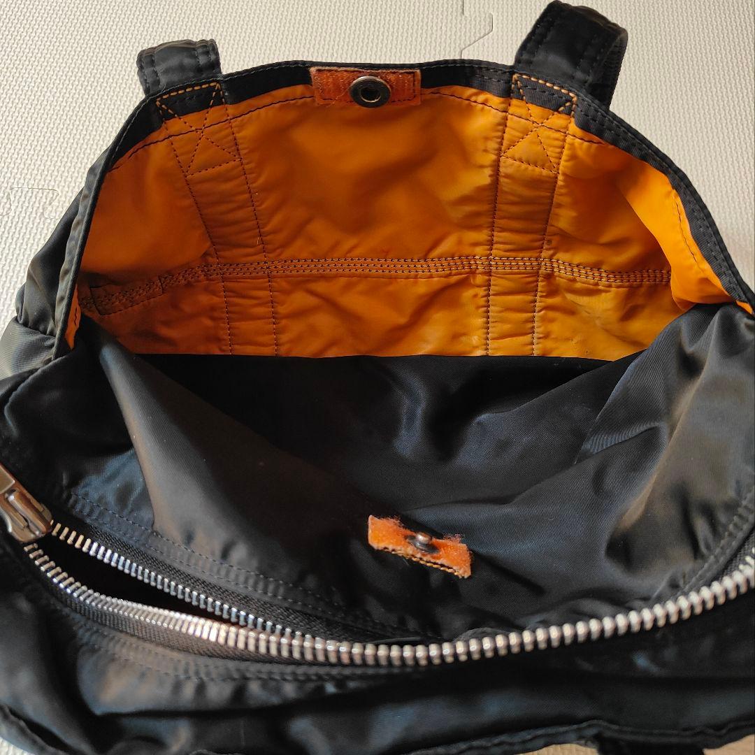 PORTER タンカー ドラムバッグ ミニボストン　ナイロン　黒　ブラック