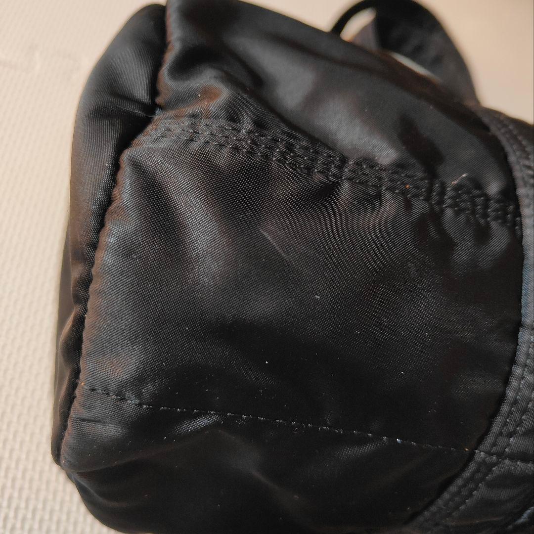 PORTER タンカー ドラムバッグ ミニボストン　ナイロン　黒　ブラック