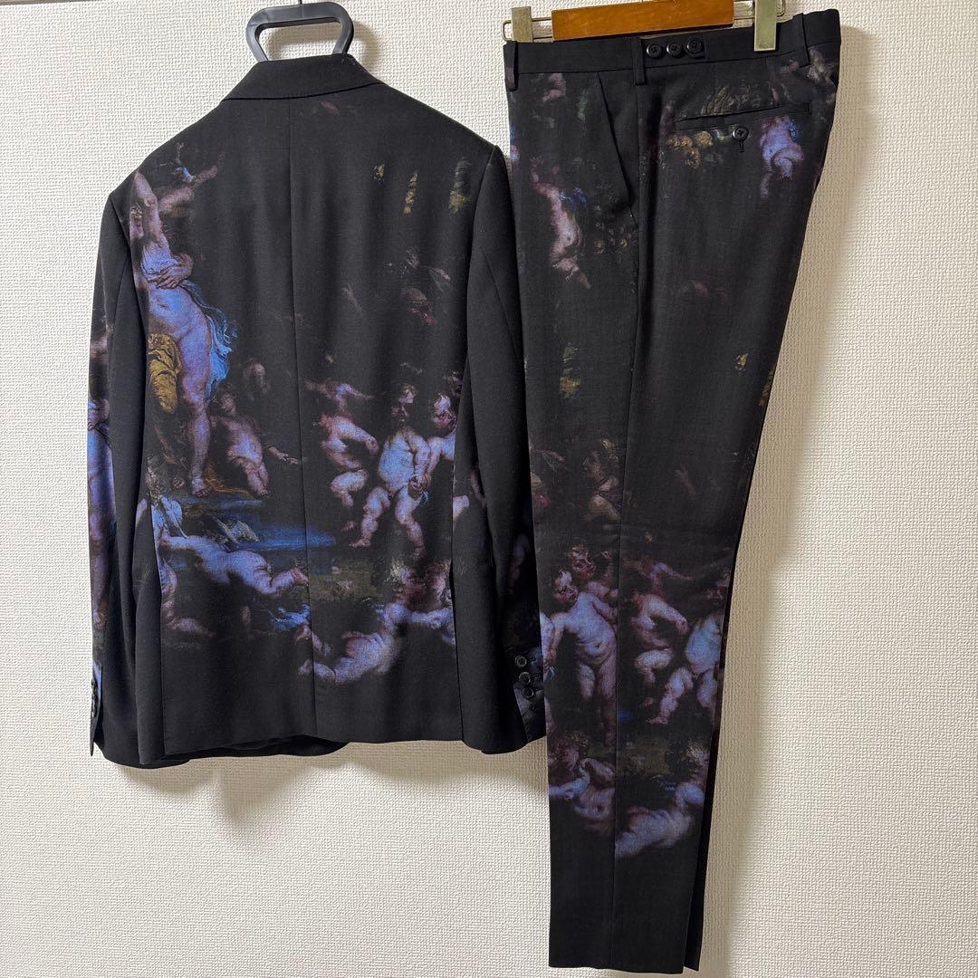 ラッドミュージシャン セットアップ スーツ テーラード 総柄　天使