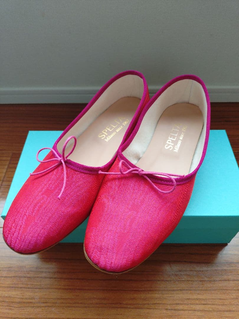 SPELTA スペルタ バレエシューズ ピンク 24.5cm～25cm