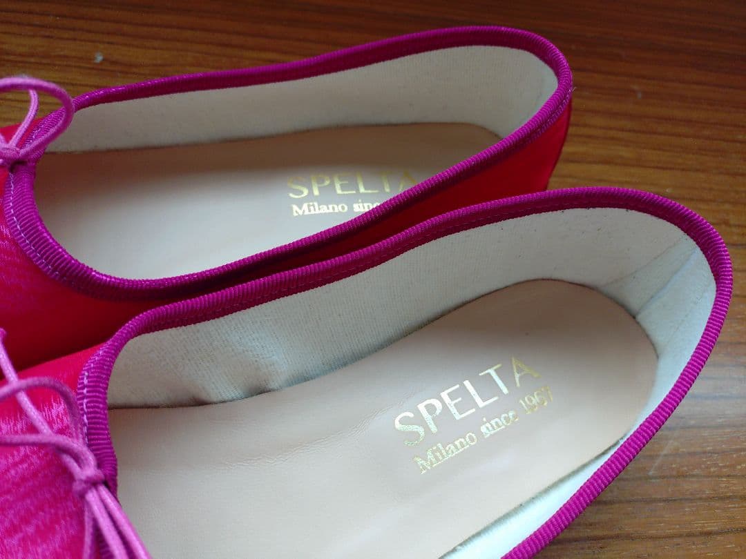 SPELTA スペルタ バレエシューズ ピンク 24.5cm～25cm