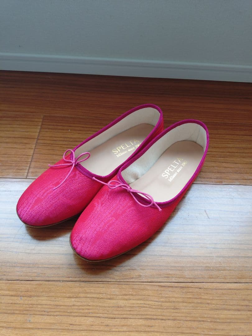SPELTA スペルタ バレエシューズ ピンク 24.5cm～25cm