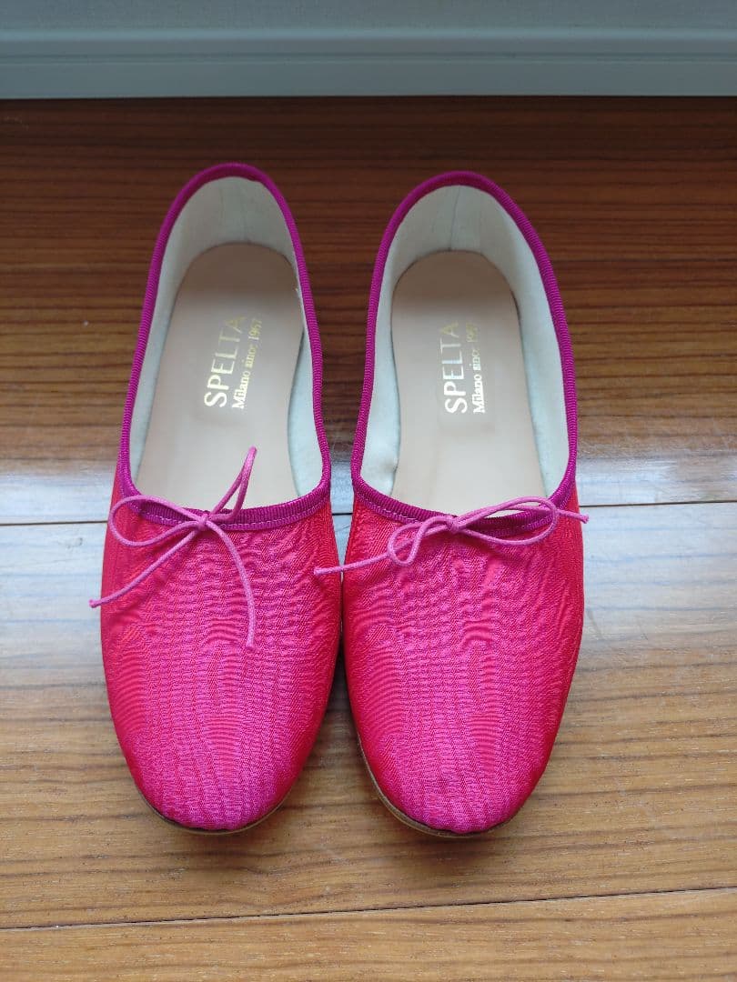 SPELTA スペルタ バレエシューズ ピンク 24.5cm～25cm