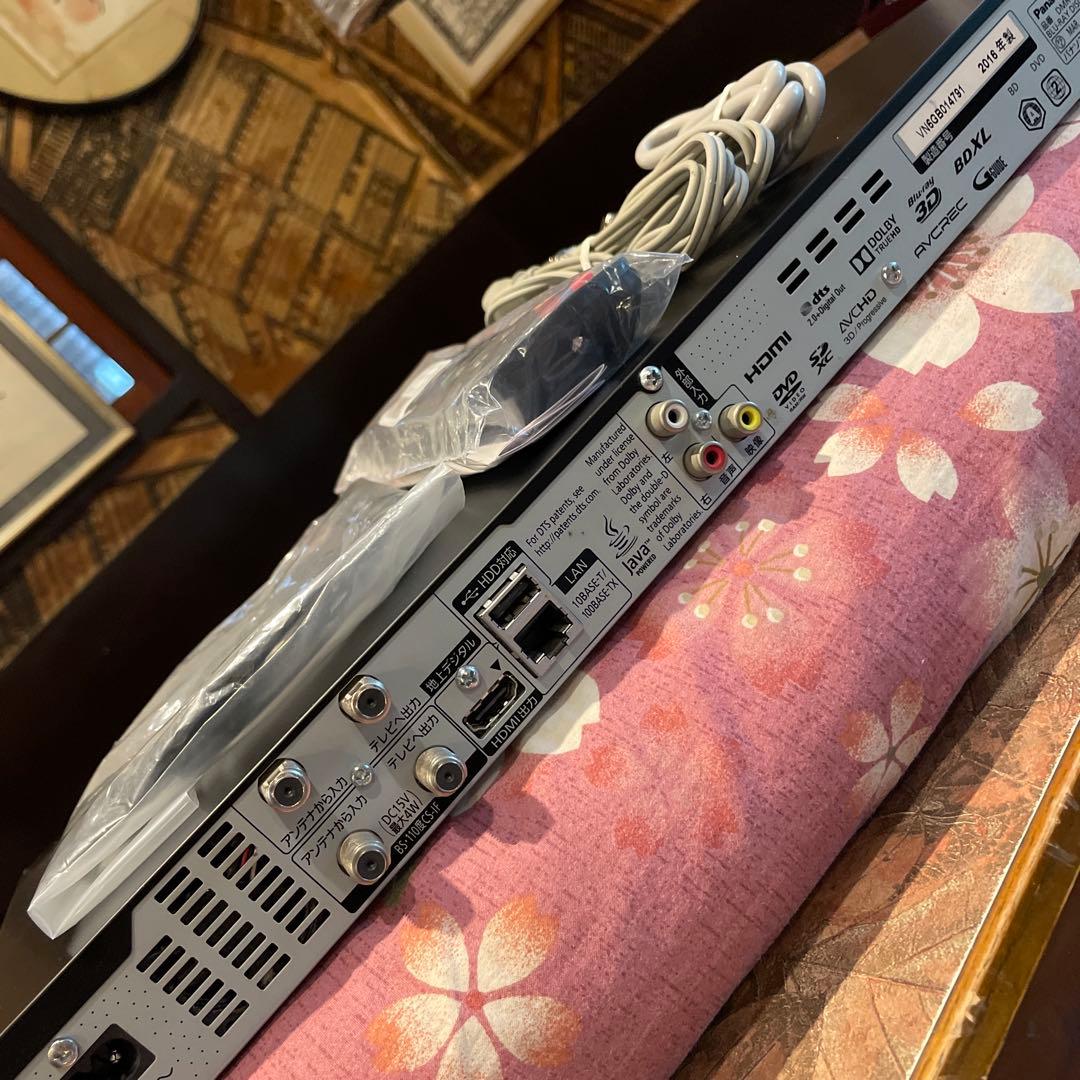 パナソニックDMR-BRW510 2番組W録画15倍録　新品リモ等付フル装備 ！