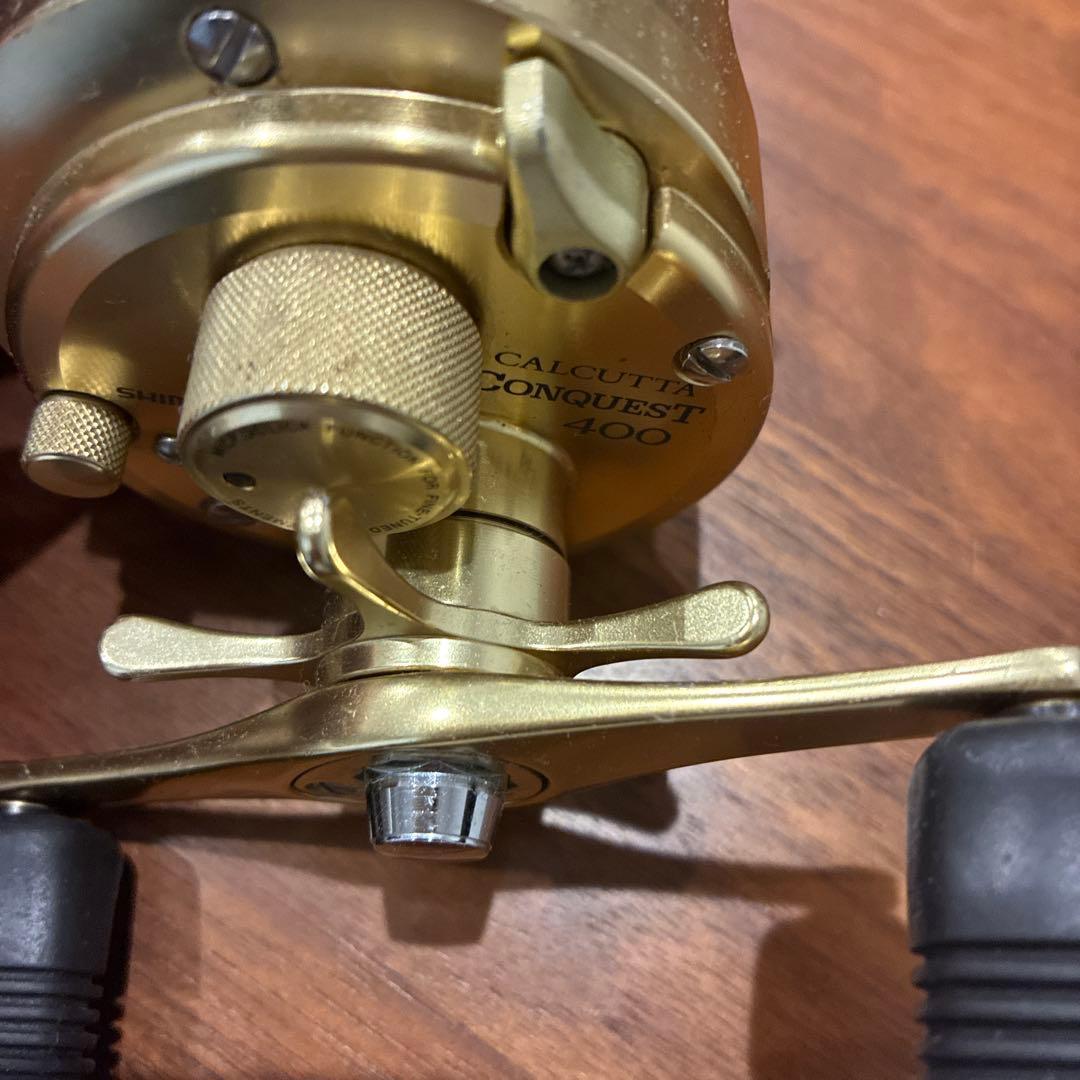 CALCUTTA CONQUEST 400 ゴールド 中古品 お値段下げ